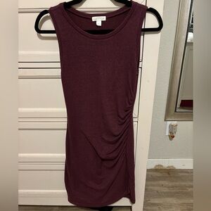 Leith Ruched Bodycon Sleeveless Dress